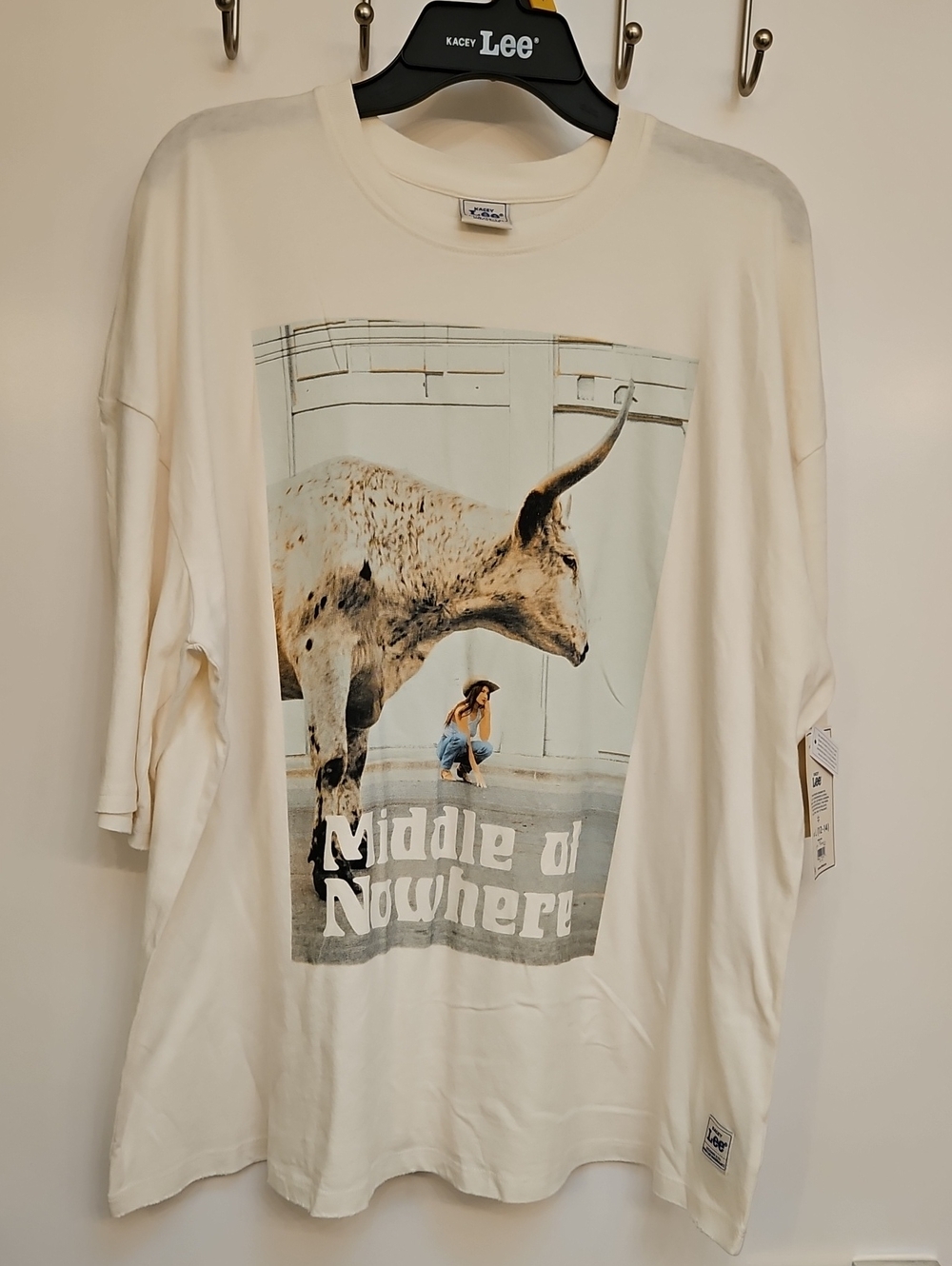 Kacey Lee Musgraves Oversized Graphic T Shirt Large 12-14 Middle Of Nowhere NWT